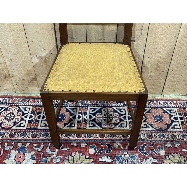 Art Deco Mahogany Chairs from the 1950s, Set of 4 For Sale - Image 6 of 11