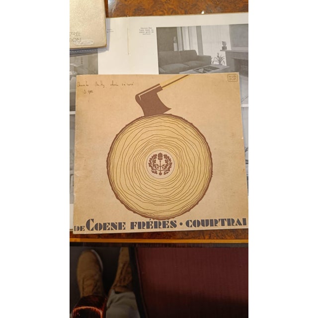 Wood Vintage Buffet in Walnut For Sale - Image 7 of 11