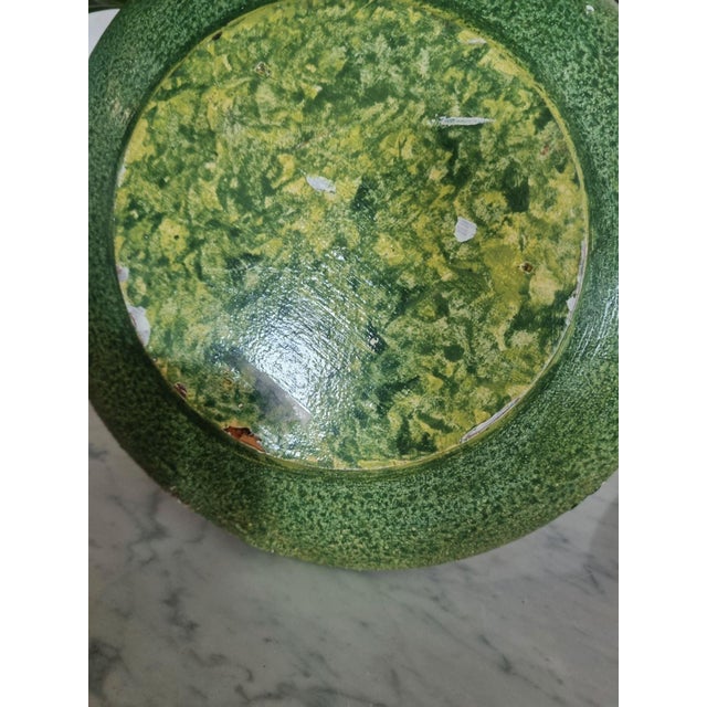 Art Deco Wooden Painted Mortar, Container and Platter, 1930s, Set of 5 For Sale - Image 10 of 13