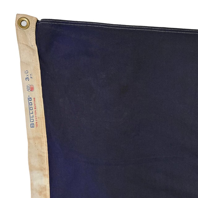 Vintage Cotton State Flag of Iowa For Sale - Image 4 of 6