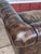 Vintage Distressed Leather Sofa For Sale - Image 11 of 12