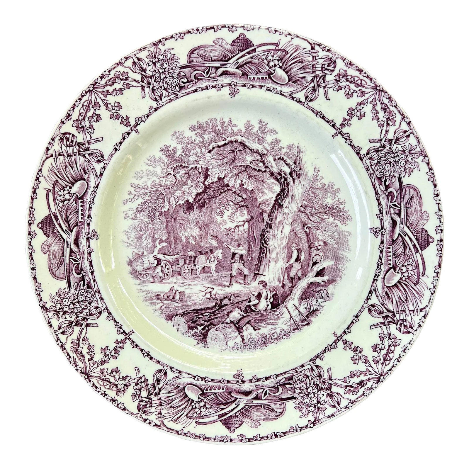 ヌヌ様　アスティエ　Victoria plate aj-wilkinson-pastoral-