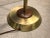 Danish Modern Walnut & Brass Torchiere Floor Lamp Manner of Gerald Thurston for Lightolier For Sale - Image 11 of 13