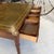 English Vintage Baker Furniture Mahogany Tooled Leather Partners Desk English Regency For Sale - Image 3 of 18