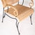 Wicker and Blackened Iron Armchairs, 1990s, Set of 2 For Sale - Image 9 of 18