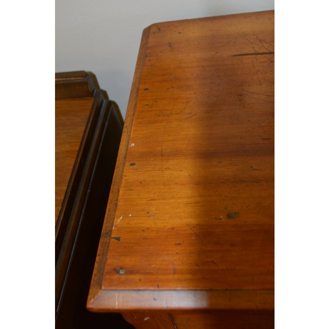 Antique Honey Pine Chest of 4 Drawers / Dresser English Farmhouse Country For Sale - Image 9 of 18