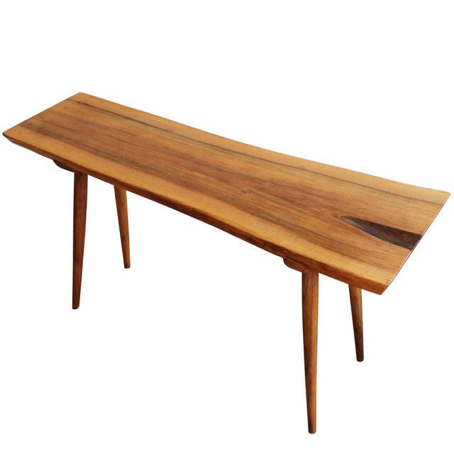 Organic Oak Side Table from Uluv, 1960s For Sale - Image 17 of 17