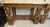 Grand Tour Pair of 19th Century Continental Inlaid Walnut Consoles With Yellow Onyx Tops For Sale - Image 3 of 15