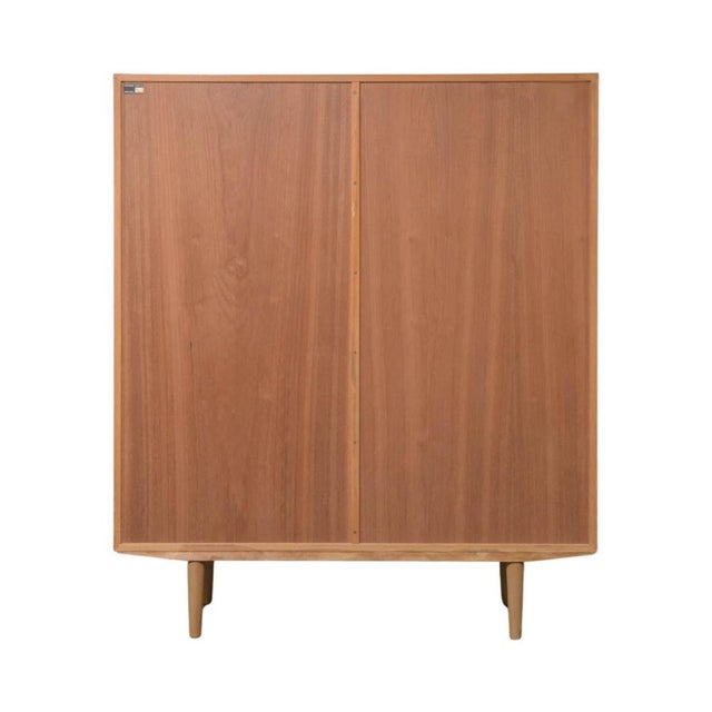 Wood Danish Modern Model 6 Bookcase by Gunni Omann, Omann Jun For Sale - Image 7 of 8