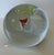 Gorgeous post-modern art glass paperweight / sculpture by Svoboda Karlov circa 1980s. Great period design with floating...