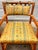 Vintage 6 Piece Rattan Glass Top Dining Set With 4 Chairs, Two With Arms For Sale - Image 10 of 12