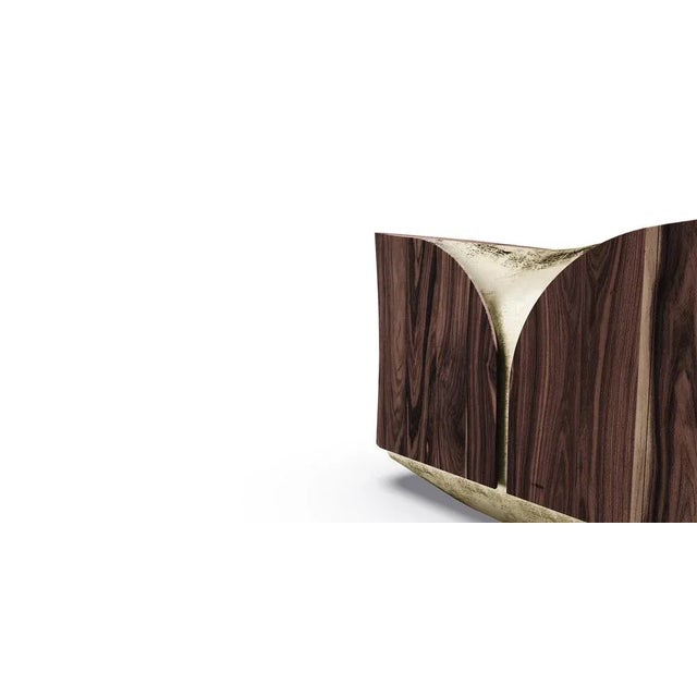 Contemporary Firefall Sideboard by Alma De Luce For Sale - Image 3 of 6