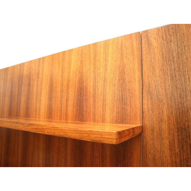 Large Vintage Rosewood Wall System, 1960s For Sale - Image 11 of 15