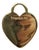 Vintage 18k Gold Blank Tiffany & Co. Heart Tag Charm For Sale