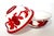 Pair of Antique Chinese Peking Glass Bowls With Carved Red Glass Overlay in the Style of Kangxi or Qing Dynasty. For Sale In Miami - Image 6 of 11