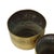 Brass Repoussé Flower Planters, France, Set of 3 For Sale - Image 16 of 18