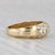0.98ctw Diamond Wedding Band 18k Yellow Gold Size 6 Anniversary Ring For Sale In Greensboro - Image 6 of 8