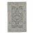 Turkish Oushak Rug Gray & Sage Handwoven Wool Rug 3'11" X 6'3" For Sale