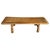 2010s Andrianna Shamaris Impressive Hand Carved Natural Teak Wood Bench For Sale - Image 5 of 18