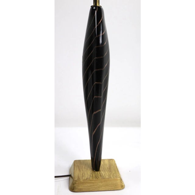 Glass Murano Lamp by Flavio Poli For Sale - Image 7 of 12