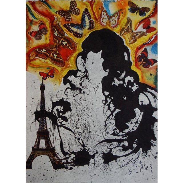 Salvador dalí (1904-1989) paris original lithograph and heliogravure (matthieu and draeger workshops) signed with the...