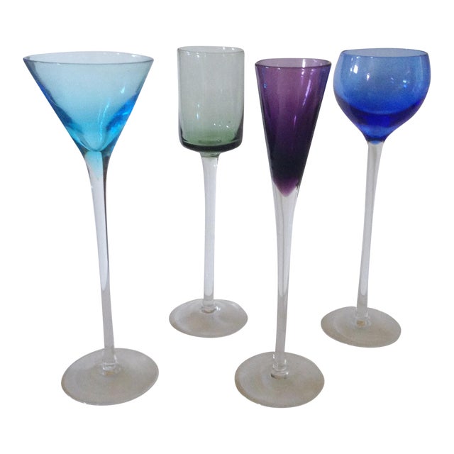 Cordial Long Stem Glasses Set of 4 Chairish