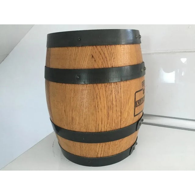 Mini Wooden Barrel, 1970s For Sale - Image 3 of 10