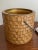 Vintage Mid Century Modern Thespis Woven Ice Bucket With Glass Liner & Brass Lid. For Palm Beach Regency Hosting. Heavy Pc. - See Pics! For Sale - Image 11 of 11