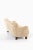 Fritz hansen sofa circa 1941 in beech with custom upholstery. fabric provided by the buyer, com fabric: holland & sherry-...
