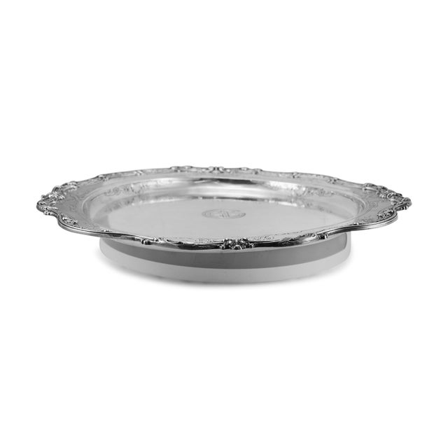 Metal Type: 925 Sterling Silver Length: 12.50 inches Diameter: 12.50 inches Weight: 741.49 grams Vintage 925 Sterling...