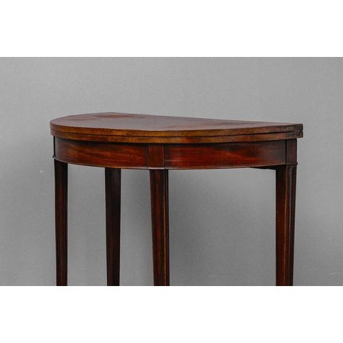 Biedermeier Console Table in Mahogany, 1800s For Sale - Image 11 of 18