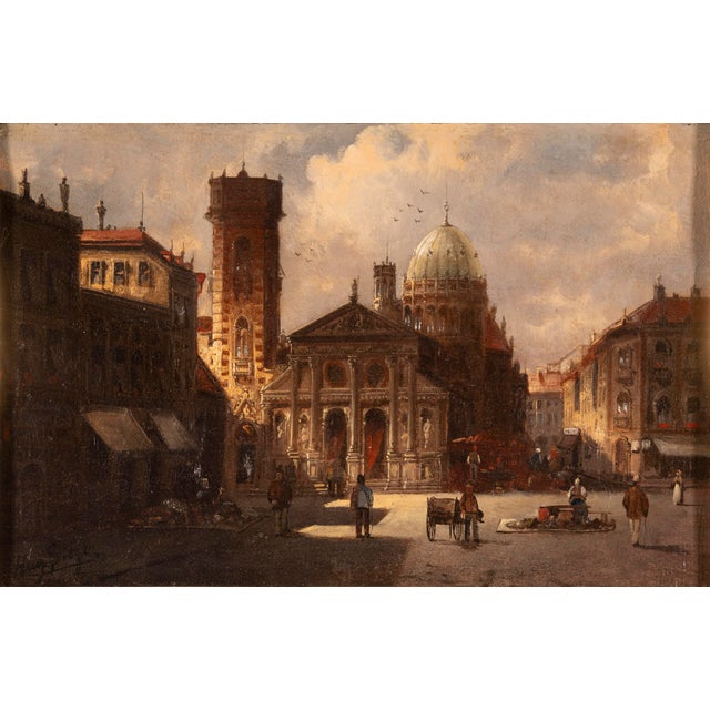 August Von Siegen, Barcelone, Oil Painting For Sale - Image 16 of 16