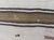 Vintage Turkish Kilim Rug With Ivory, Brown and Dark Stripe Bands For Sale - Image 9 of 11