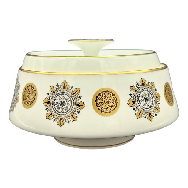 Vintage Porcelain Lidded Box from Edelstein, 1950s-1960s For Sale