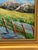 1980s Framed Impressionist Coastal Village Landscape Painting For Sale In Nashville - Image 6 of 11