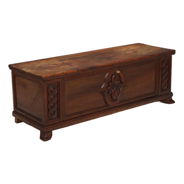 Walnut Chest, Italy, Late 18th Century For Sale