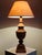 Mid-Century Modern Large Verdennes Lamp in Turned Wood from Le Dauphin, 1970s For Sale - Image 3 of 16