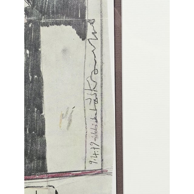 Horst Janssen, Artistic Poster Poems, 1979, Lithograph For Sale - Image 11 of 18