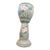 1940s Art Nouveau-Style Floral Jardinière on Pedestal For Sale