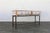 1970s Hollywood Regency Faux Bamboo Metal & Wood Four-Drawer Console Table For Sale - Image 15 of 18