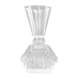 Art Deco Crystal Perfume Bottle For Sale
