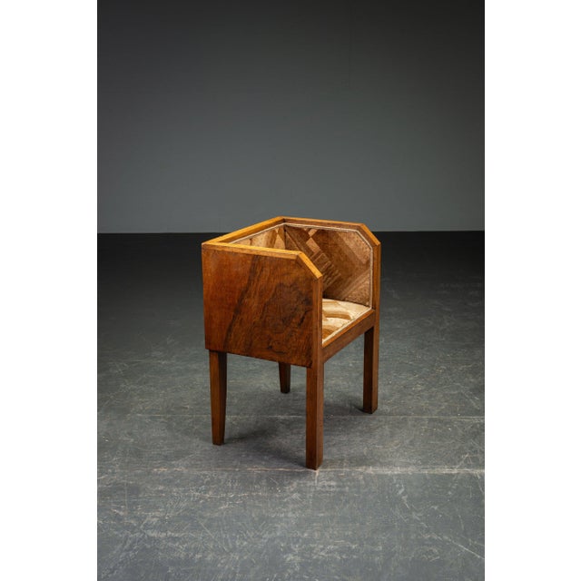 Art Deco Accent Chair, 1930s For Sale - Image 3 of 17