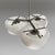 Silver Mid-Century Modern Italian Pendant Light by Vico Magistretti for Artemide, 1970s For Sale - Image 8 of 15