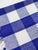 Blue Vintage Blue & White Gingham Cotton Napkins With Fringe, Set of 6 For Sale - Image 8 of 8