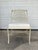 Hollywood Regency Vintage 1960s Hollywood Regency Style Aluminum Cast Patio Chair For Sale - Image 3 of 14