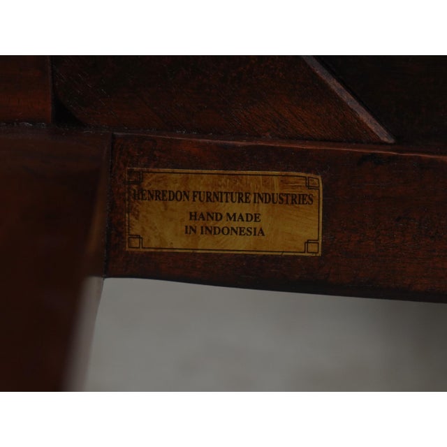 Set of 8 Henredon Chippendale Mahogany Dining Room Chairs For Sale - Image 16 of 18