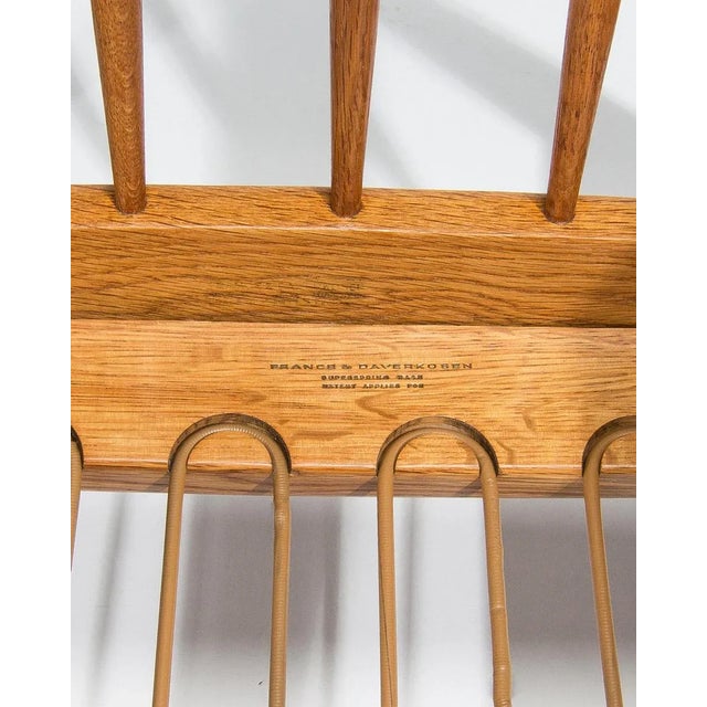 Teal Mid-Century Danish Armchair in Teak & Oak by Pater Hvidt for France & Søn / France & Daverkosen, 1950s For Sale - Image 8 of 12