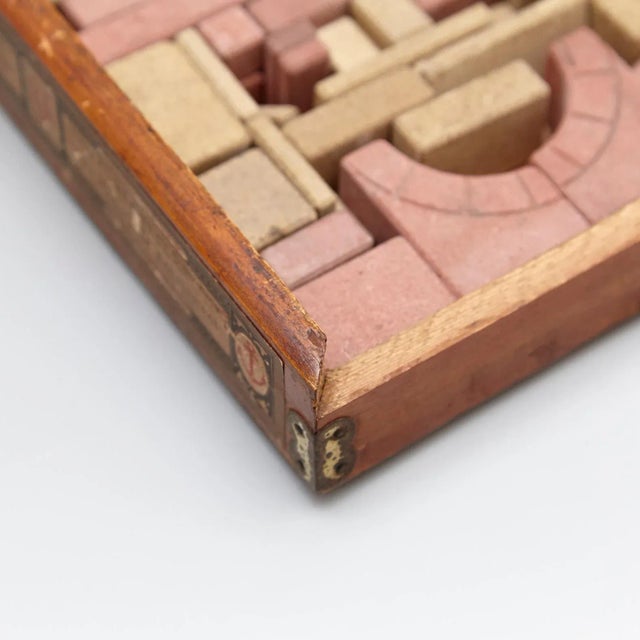 Series 6A Anchor Stone Blocks Building Toy by Richters Germany, 1900 For Sale - Image 6 of 16