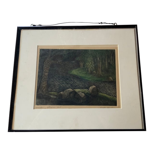 "Wandering Stream" by Aida Whedon (C. 1960s) For Sale