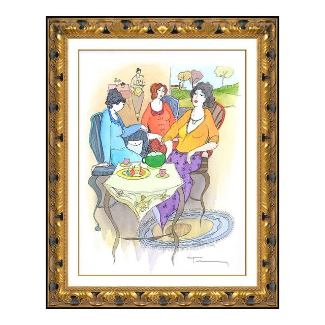 Late 20th Century Trio of Elegance, Itzchak Tarkay For Sale